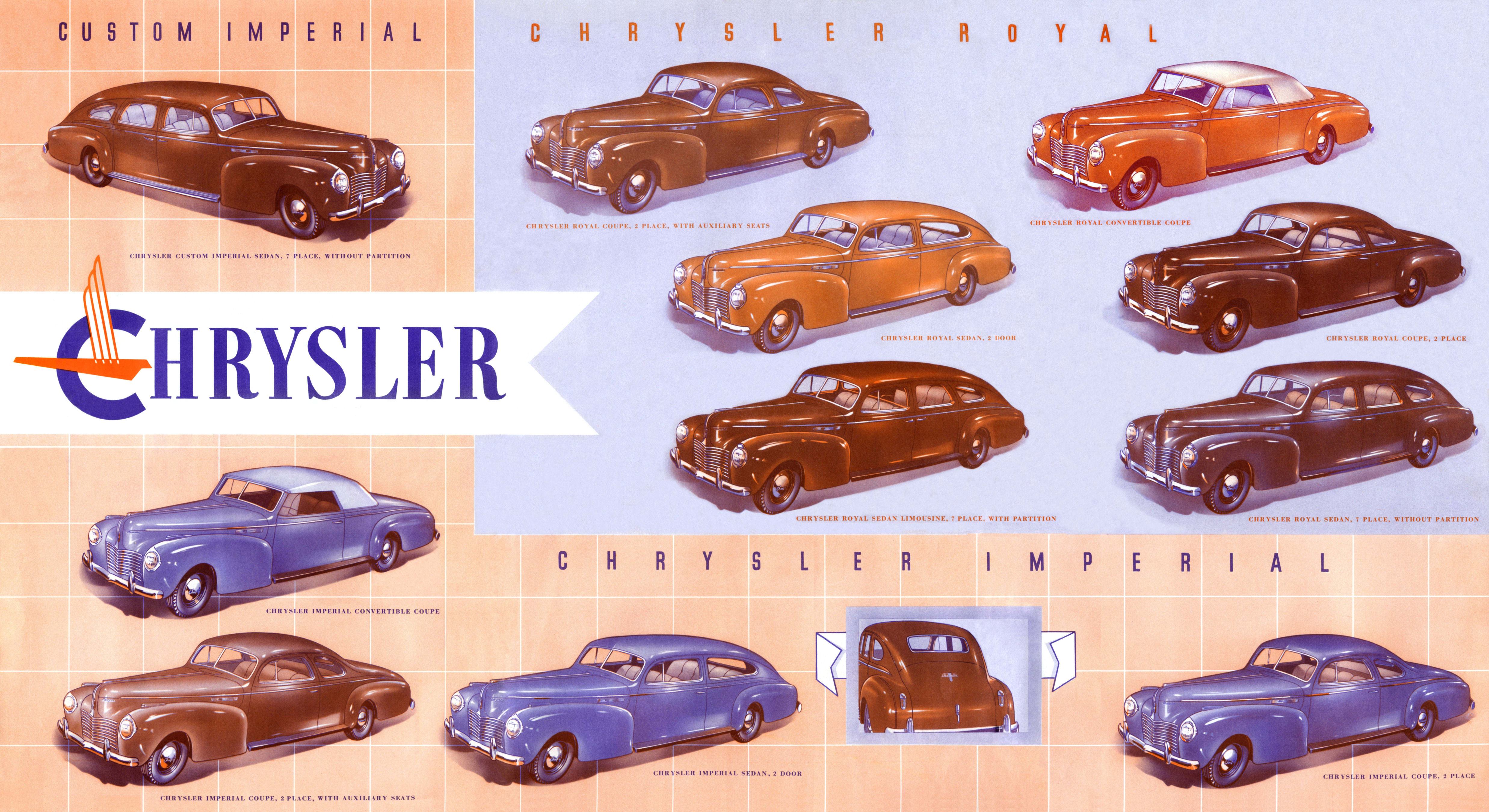 1940 Chrysler Export Foldout Page 2